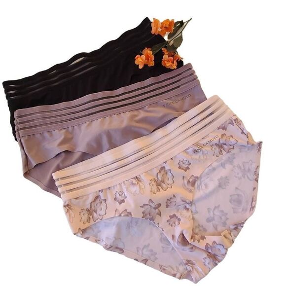 Vince Camuto Womens New Laser Hipster Panties Lace Multicolor 3 Pair Large - Picture 10 of 11